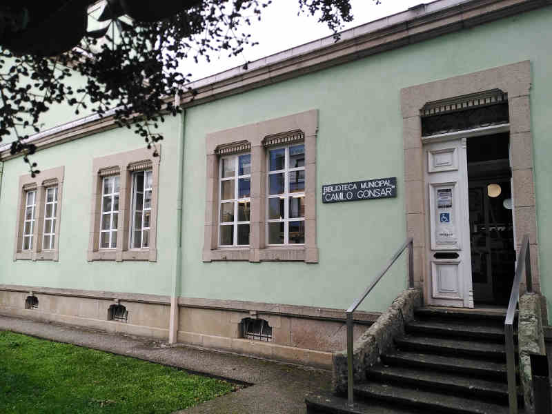 Fotografía de la Casa de la Cultura, donde está ubicada la Biblioteca Municipal